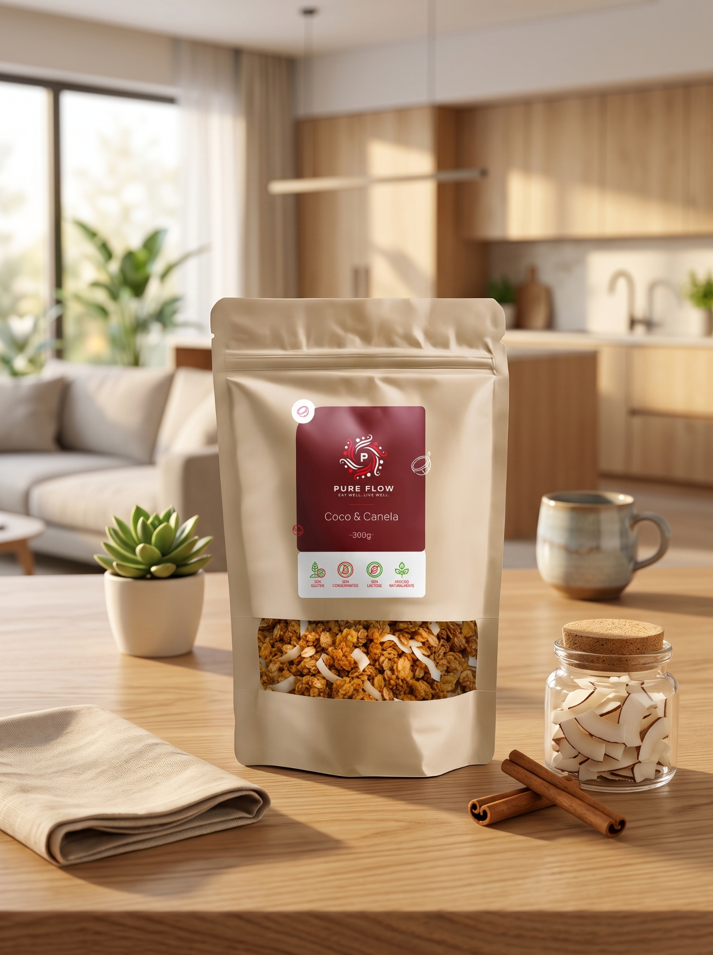 Granola Coco & Canela Pure Flow